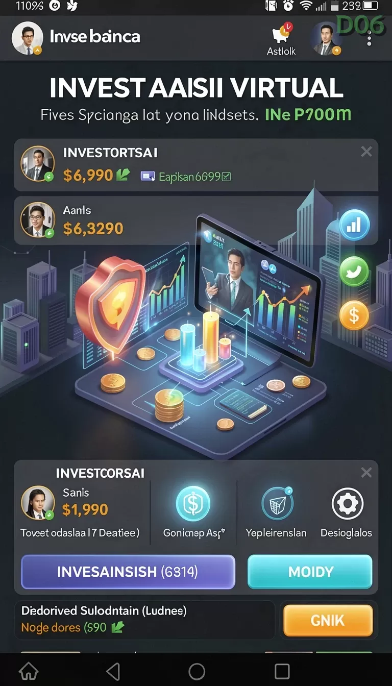 Cuplikan layar DHX4D — pengaturan akun