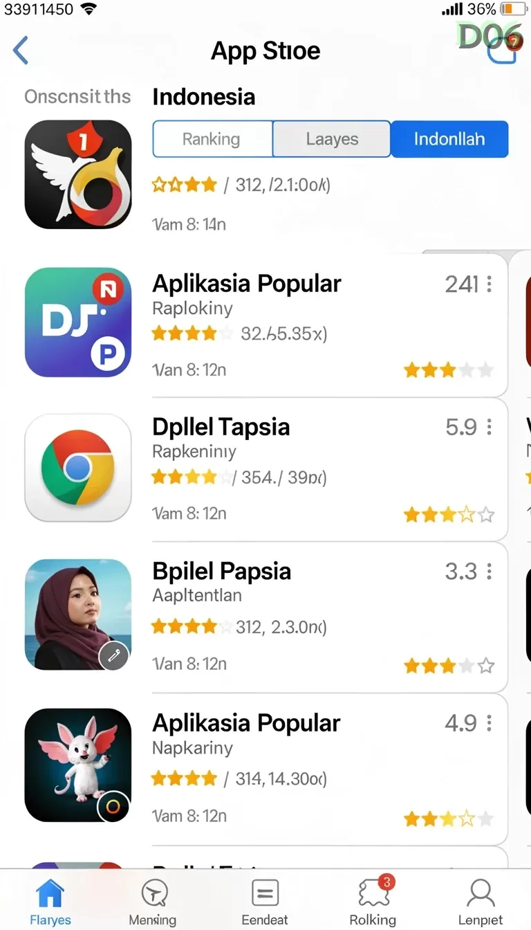 Cuplikan layar SAUDARATOTO — aktivitas
